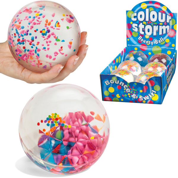 BALLE REBONDISSANTE COLOR STORM