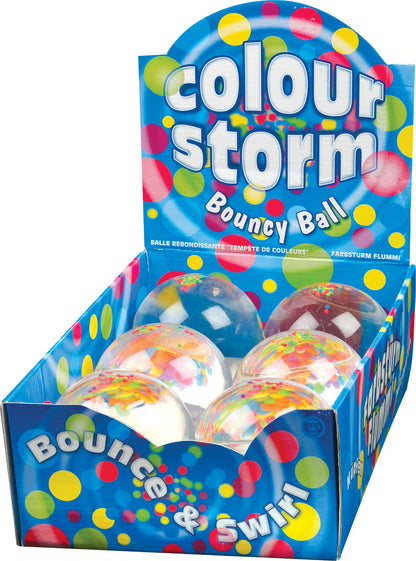 BALLE REBONDISSANTE COLOR STORM