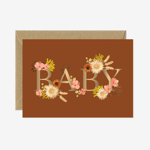 Baby Bouquet - Carte de voeux