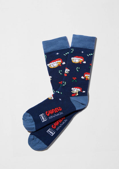 BeGarfield Santa Socks