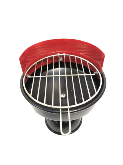 Cendrier mini barbecue en métal