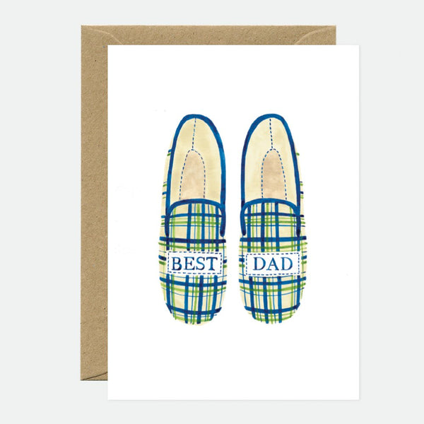 Best dad Shoes - Carte de voeux