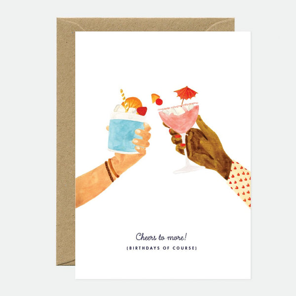Cheers to more - Carte de vœux