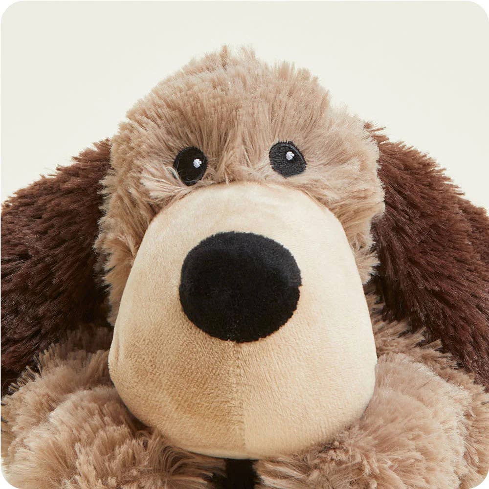 Warmies pluche hond warmwaterkruik