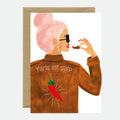 Hot Stuff - Carte de Voeux