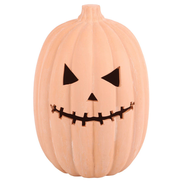 Décoration d'Halloween Citrouille en terre cuite