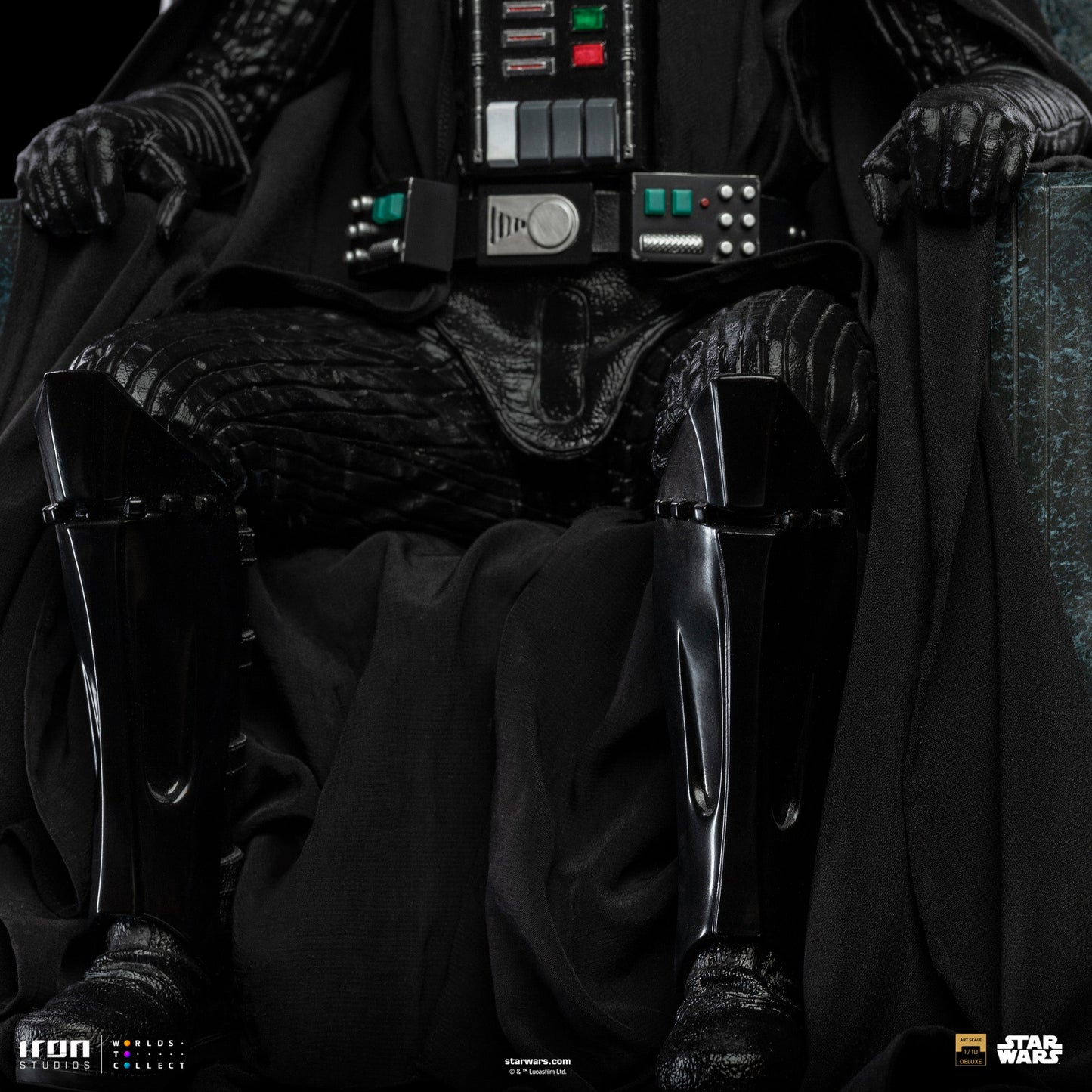 Darth Vader on Throne Statue - Star Wars: Obi-Wan Kenobi Series - Art Scale 1/10 - Iron Studios