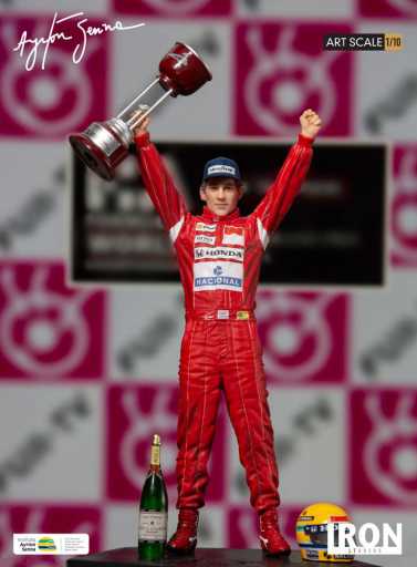 Statue Ayrton Senna 1988 Japan GP - Art Scale 1/10