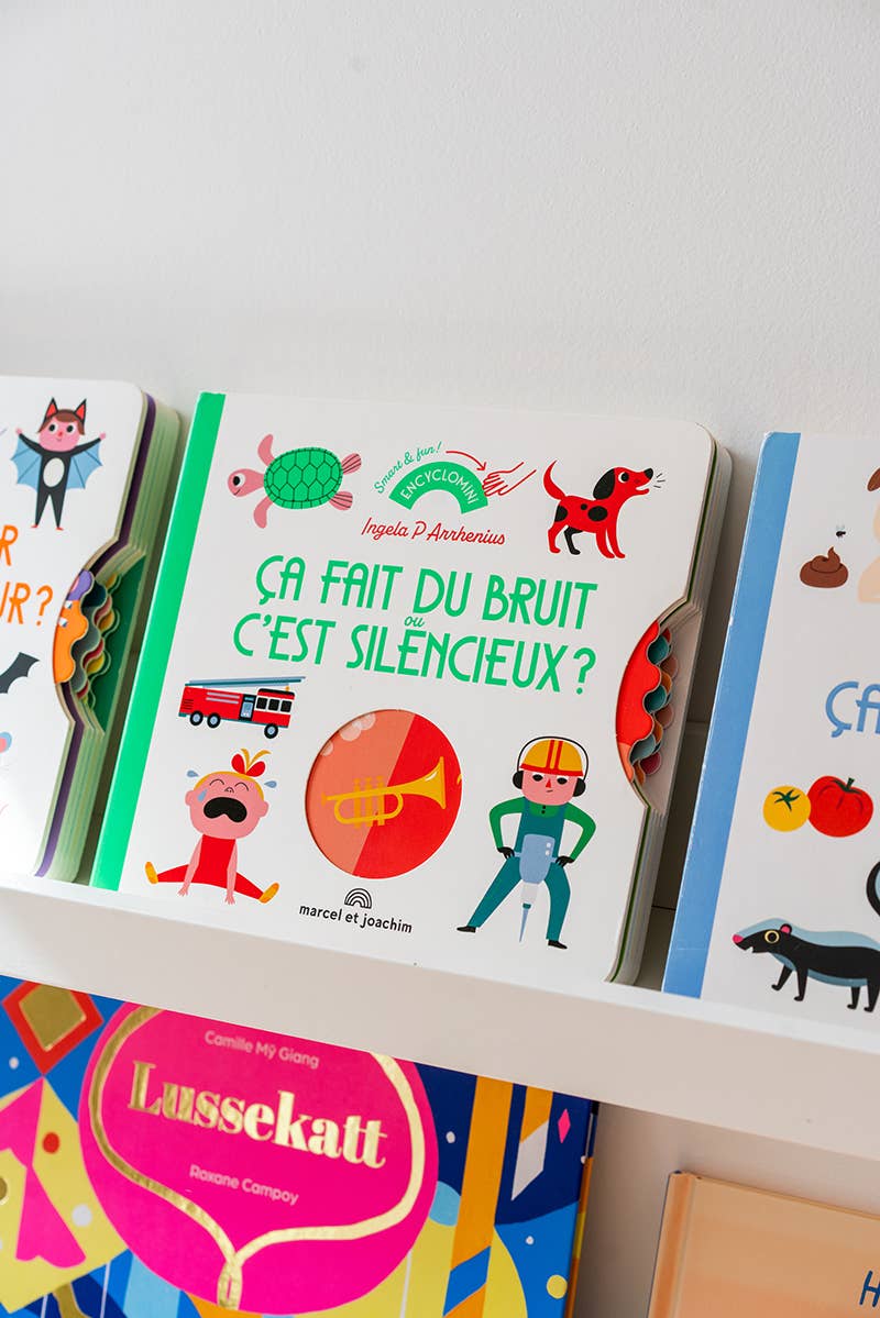 Livre Enfant « ÇA FAIT DU BRUIT OU C'EST SILENCIEUX ? »