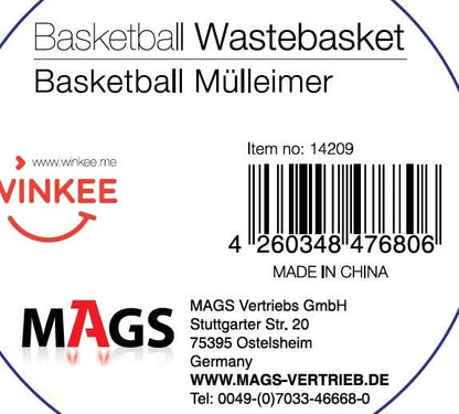 Corbeille à papier Basketball Winkee – vue 4