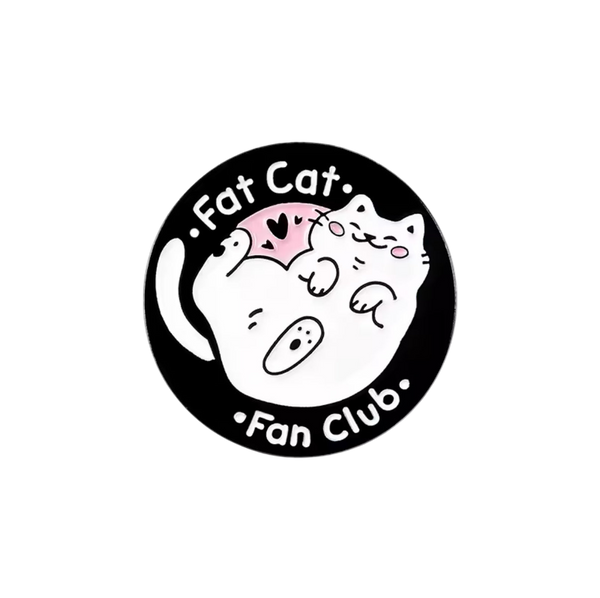 Spilla del Fat Cat Fan Club