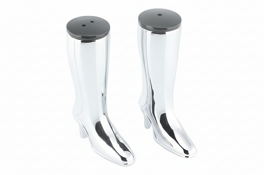 Sel et Poivre Botte à Talon