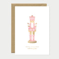 Pink Nutcracker - Greeting card
