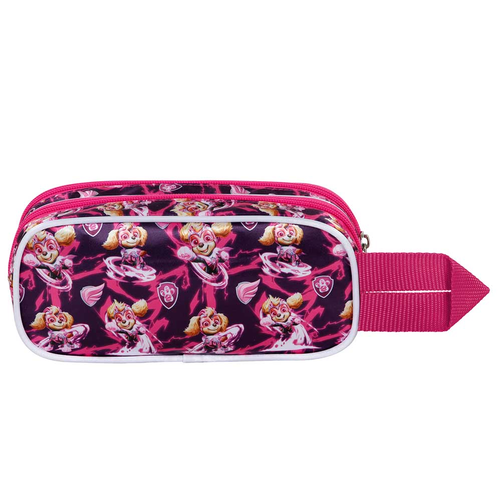 La Pat' Patrouille Mighty-Trousse 3D Double, Rose