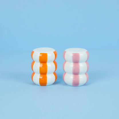 Sel et poivre Bouées - Orange/Rose