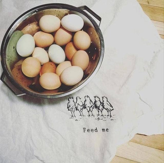 Feed Me Tea Towel