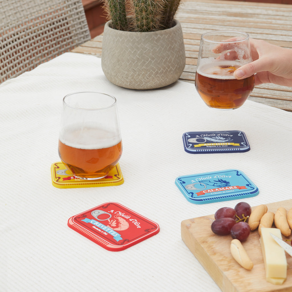 Sous-verres Conserverie