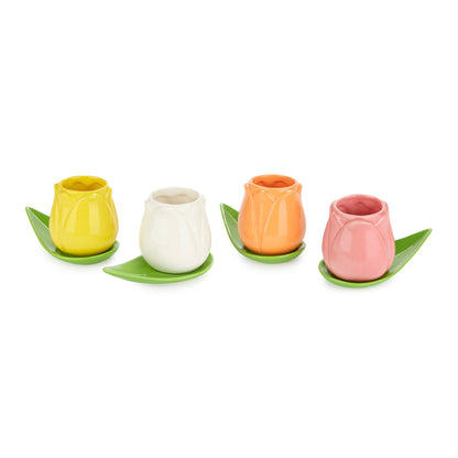 Tulip Coffee cup set x4