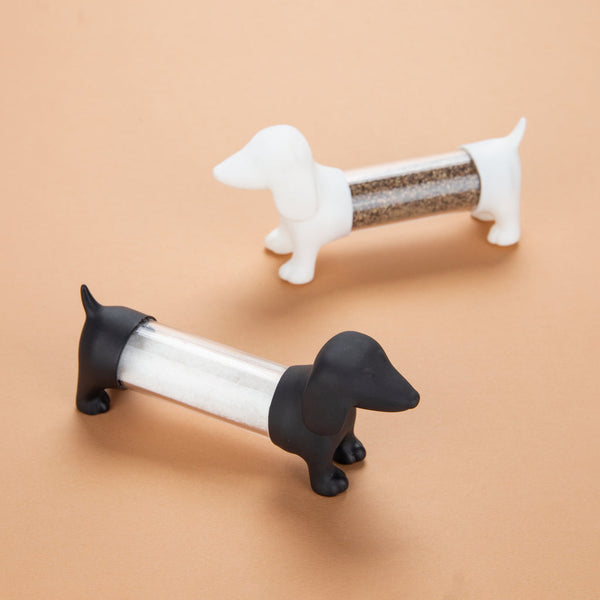 Salière, poivrière et porte-cure-dents Teckel – vue 2