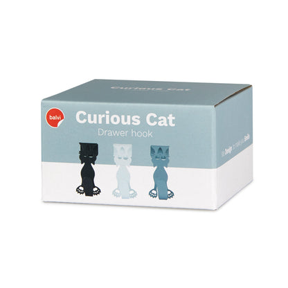 Patère de tiroir Curious Cat