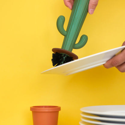 Brosse à vaisselle Cactus