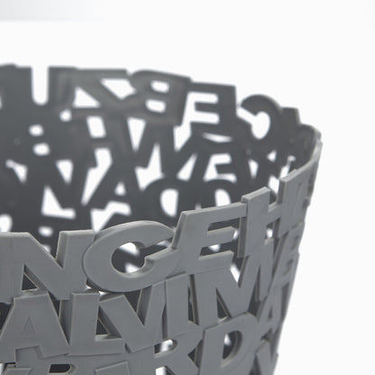 Letters Wastebasket