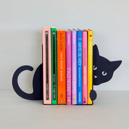 Hidden Cat Double Bookend