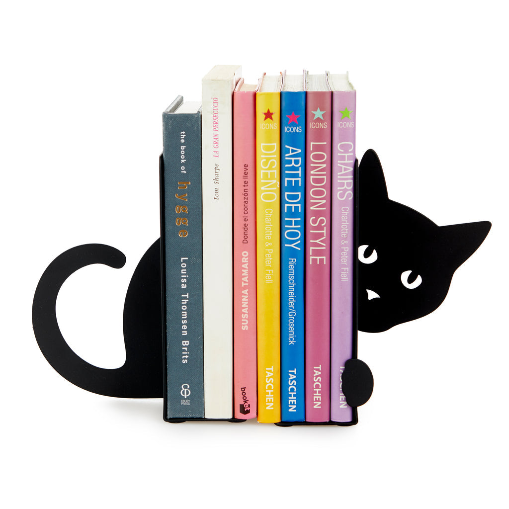 Serre-livres double Hidden Cat