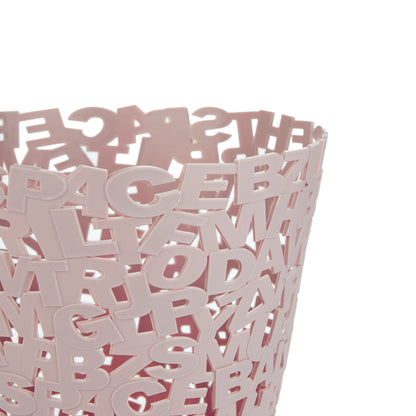 Letters Wastebasket