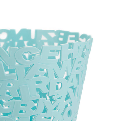 Letters Wastebasket