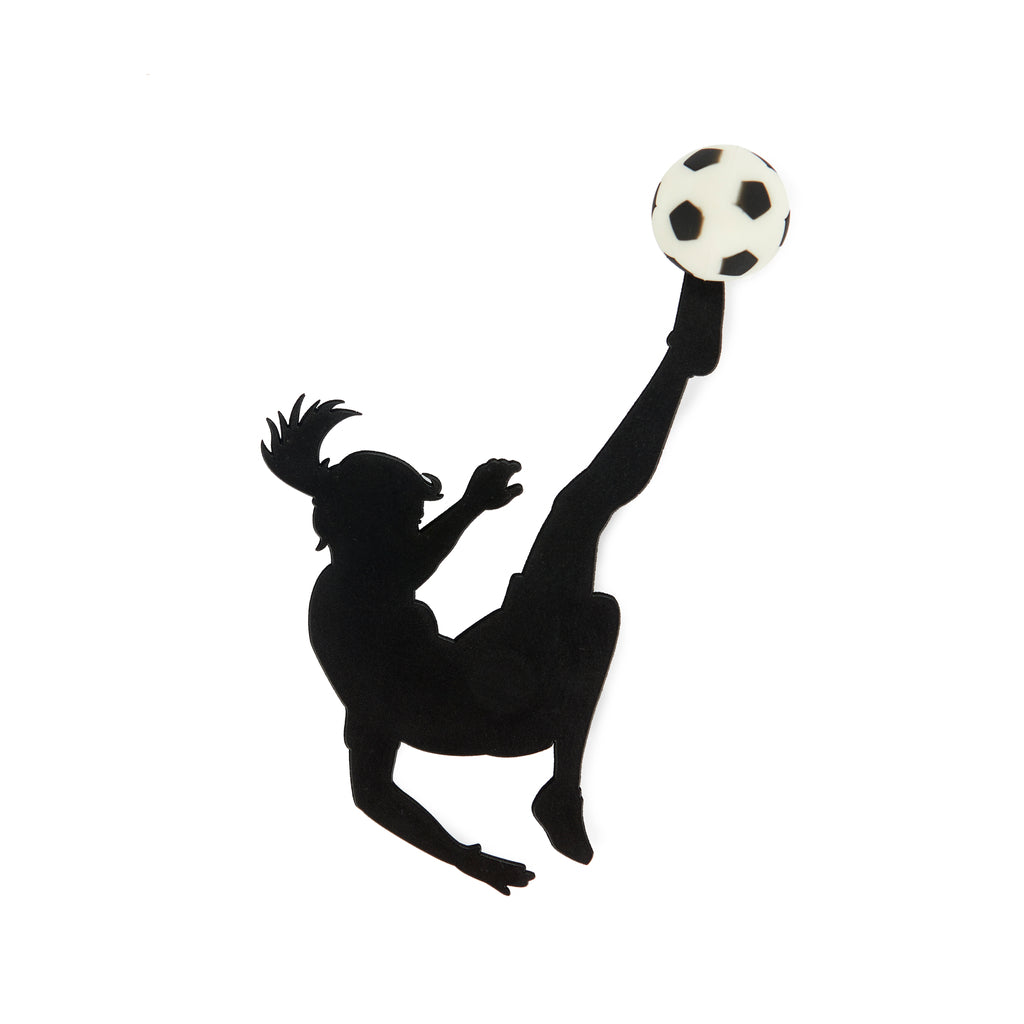 Bicycle Kick Girl Bookmark