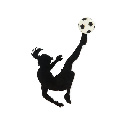 Bicycle Kick Girl Bookmark