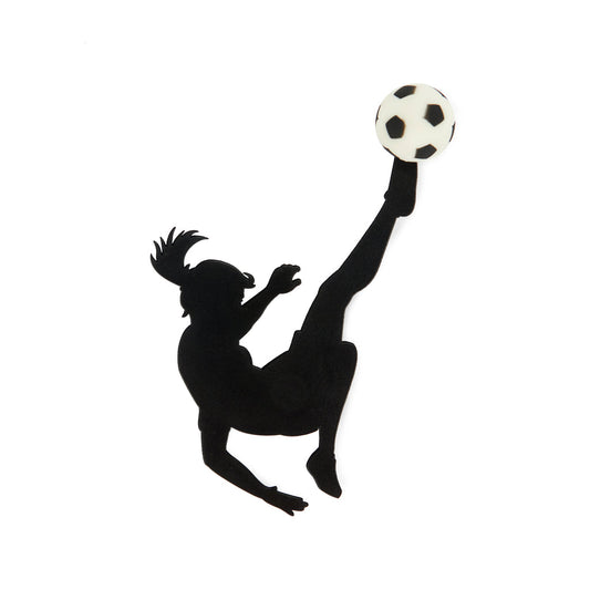 Bicycle Kick Girl Bookmark