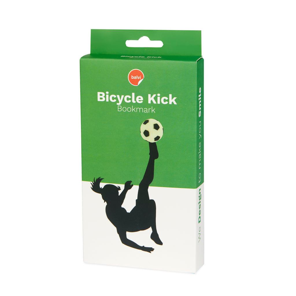 Bicycle Kick Girl Bookmark