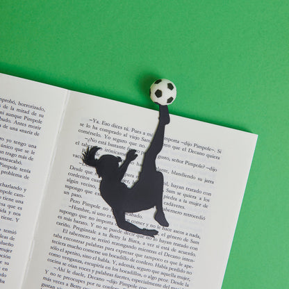 Bicycle Kick Girl Bookmark