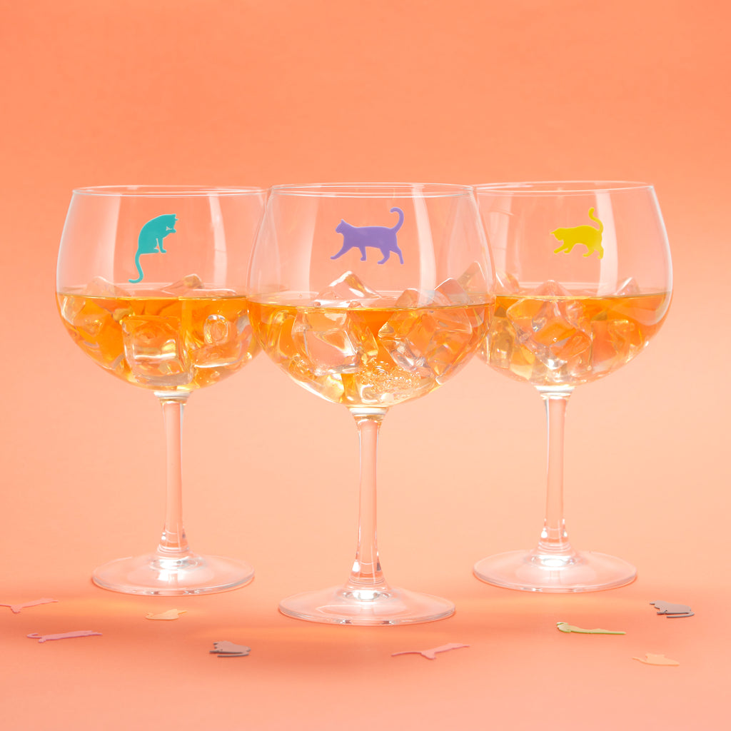 Marque-verres Sticky Cats