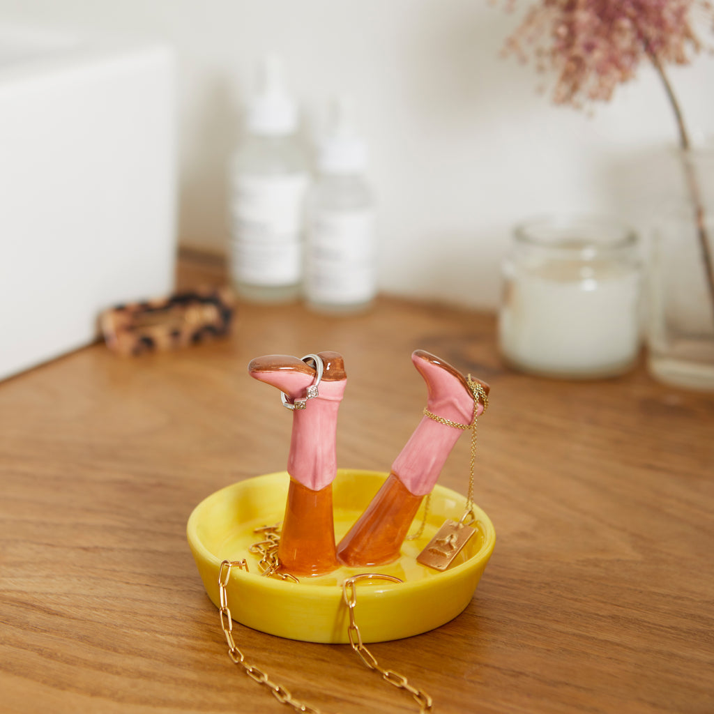 Happy Legs Country Jewelry Holder
