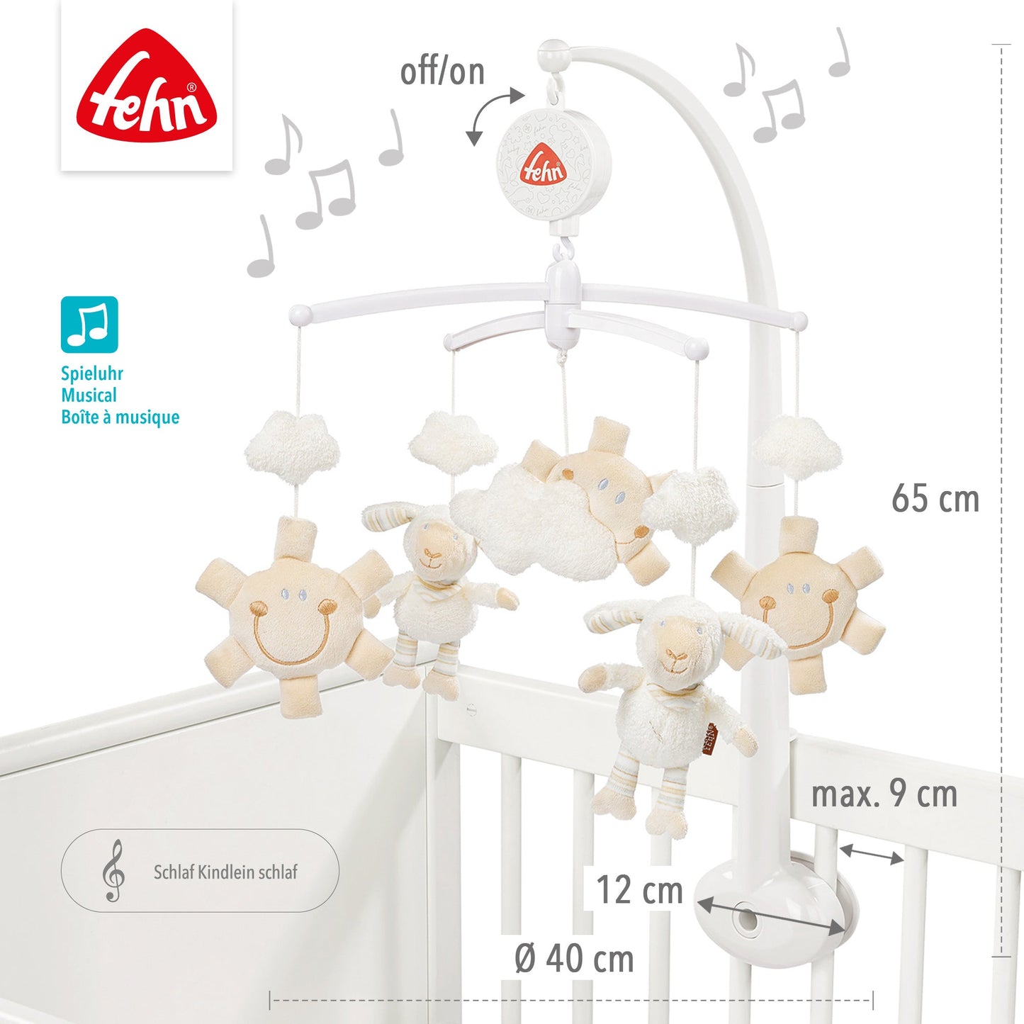 Sheep Musical Mobile