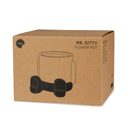 Mr. Sitty Plant Pot