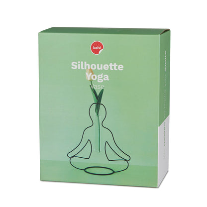 Yoga Silhouette Vase