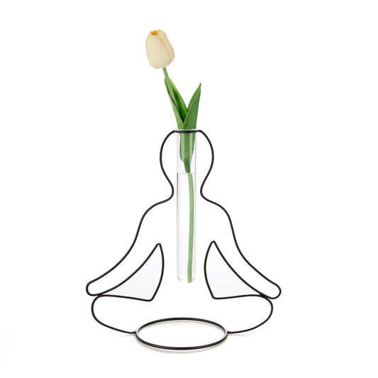 Yoga Silhouette Vase