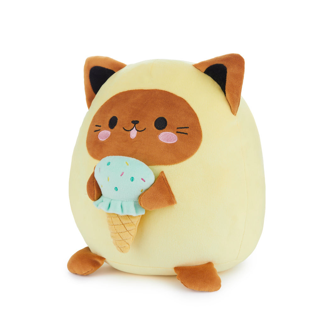 Fluffy Kawaii Minty Cushion
