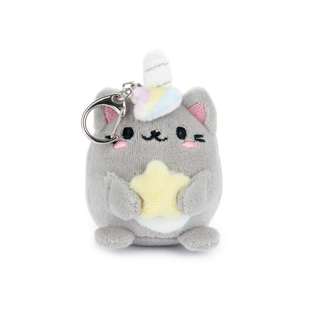 Fluffy Kawaii Starry Keychain