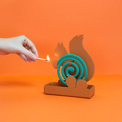 Squirrel Mosquito Coil Holder