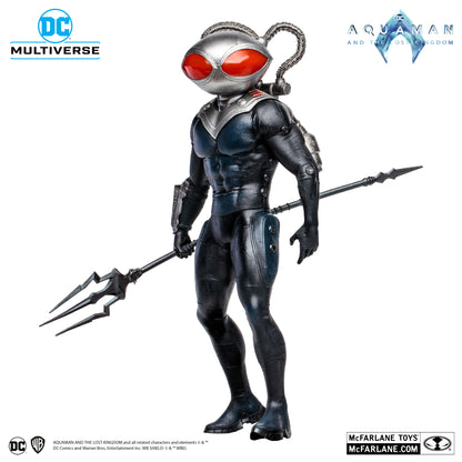 black manta aquaman and the lost kingdom 12 pvc statue mcfarlane toys