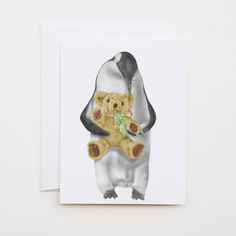 Puck Louy Emperor Penguin Card