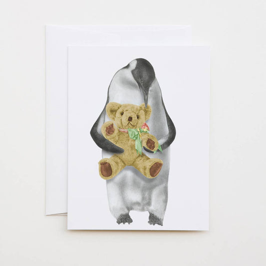 Carta del pinguino imperatore Puck Louy