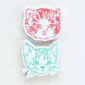 Sticker Tête de Chat
