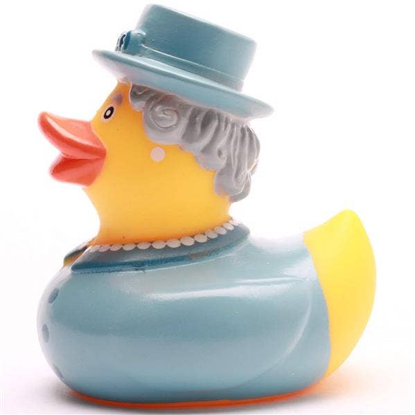 Canard Reine Elizabeth II - bleu