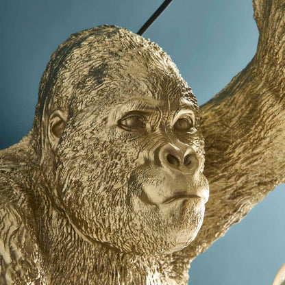 Applique da parete Gorilla Jungle Jack Gold